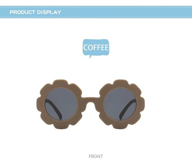 baby kids sunglasses 〝flower〟｜ベビーサングラス キッズサングラス メガネ フォトグッズ 女の子 男の子