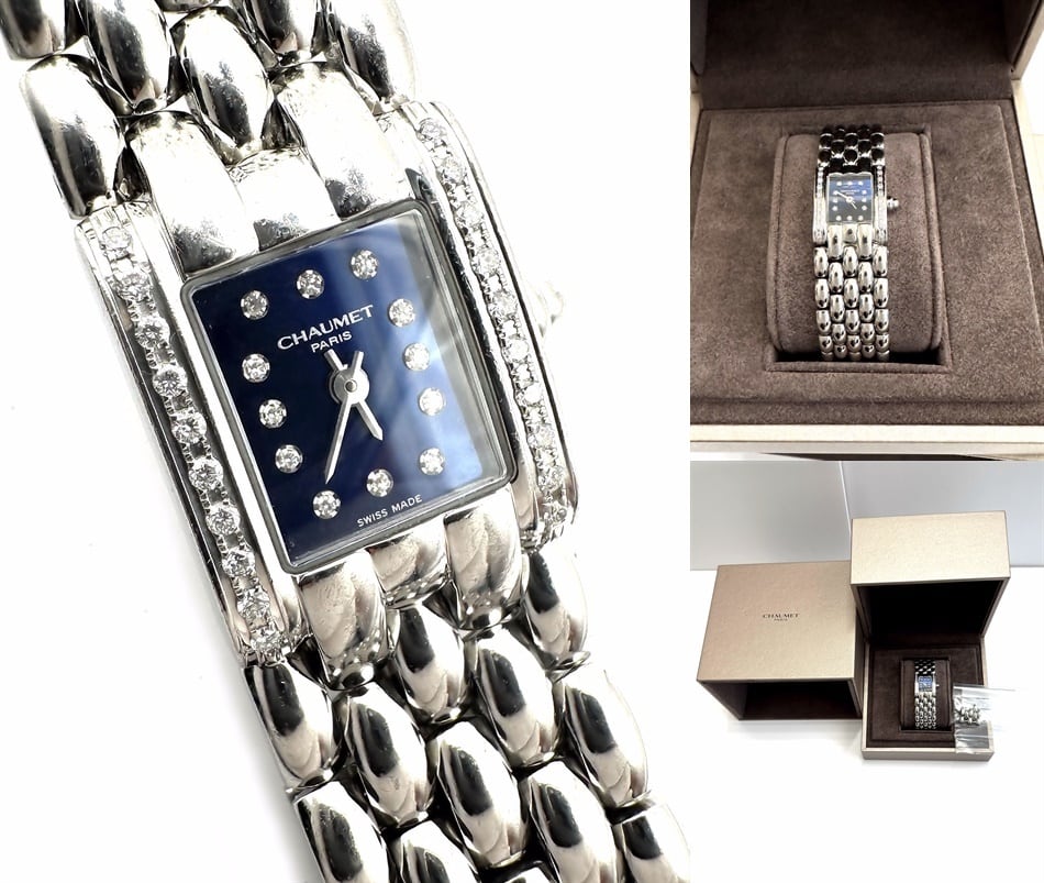 CHAUMET ショーメ ケイシス ダイヤモンド ブルーグラデーション