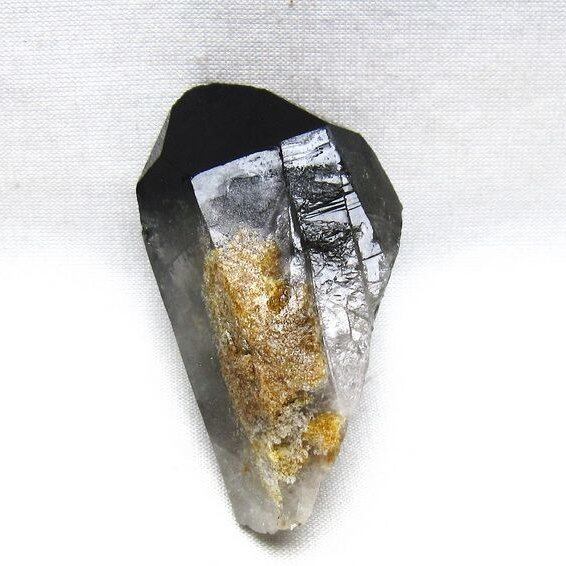 モリオン 黒水晶 原石 ブラジル産 一点物 171-8054