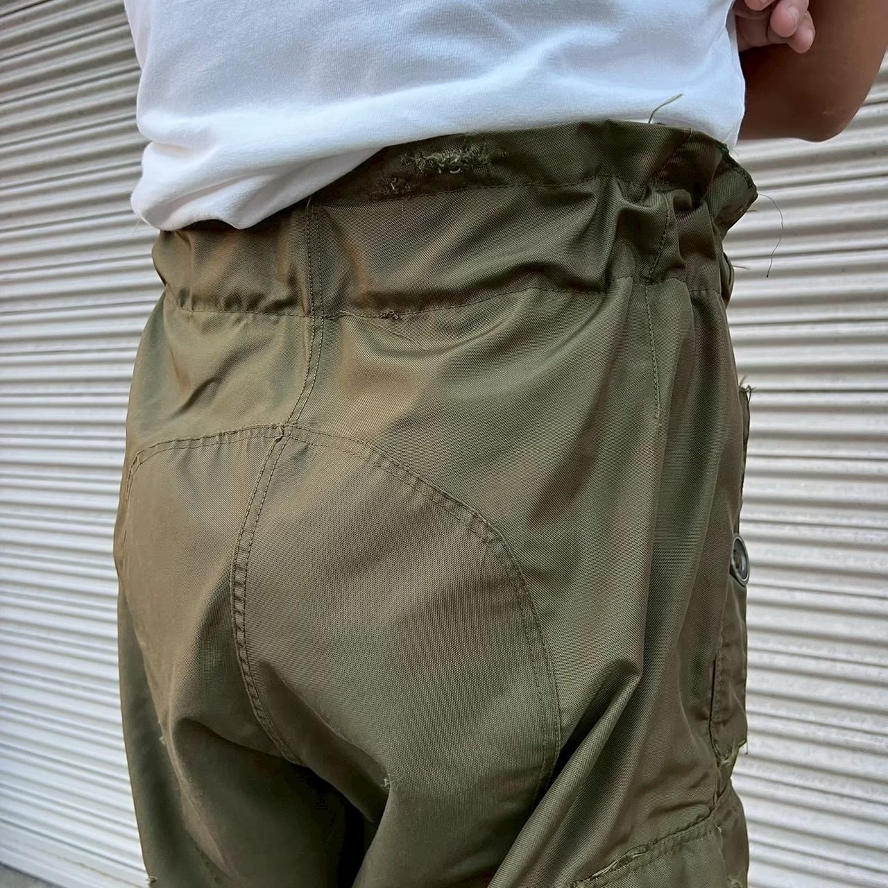 60s カナダ軍 実物 オーバーパンツ ウィンドプルーフ W108cm XL