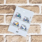 タイ アニマルイラスト　ノート A　アニマルとトゥクトゥク