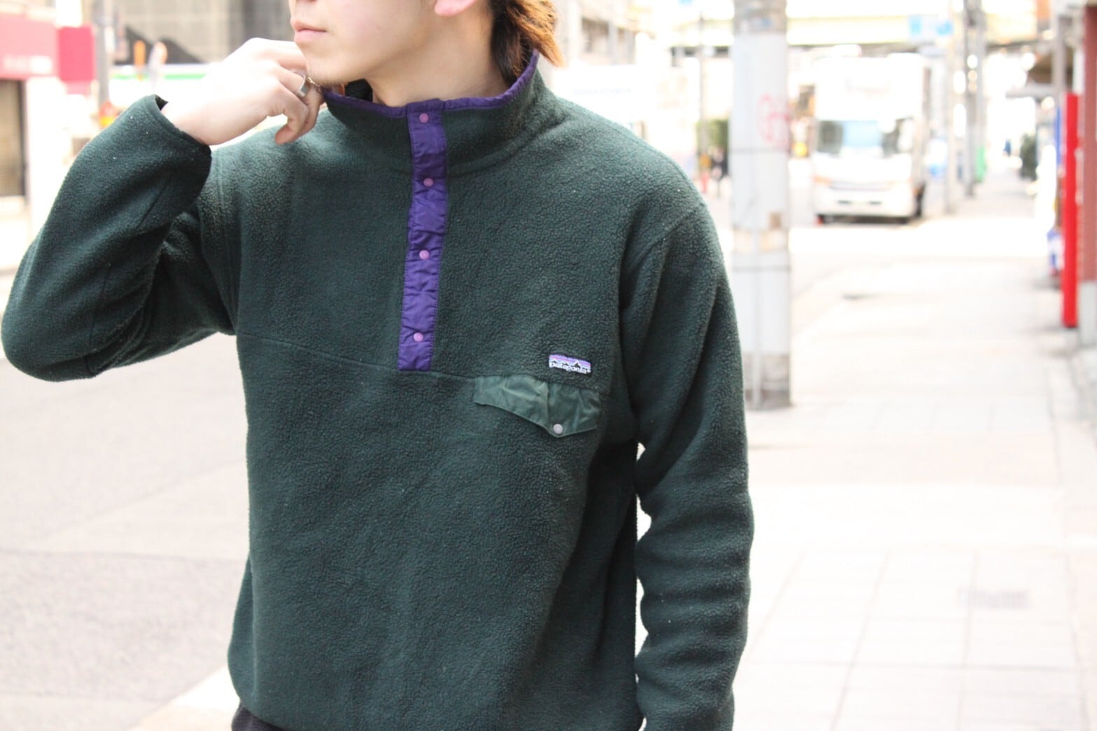 90s USA製 patagonia snap-t パタゴニア スナップT patagonia シンチラスナップT 総柄 USA製 90s パタゴニア | DUFF