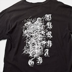 90s WARNING STREET GEAR 両面グラフィック プリントTシャツ USA製
