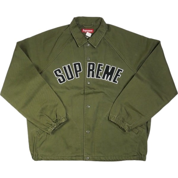 Supreme Arc Denim Coaches Jacket Olive メンズ - SS24 - JP Supreme Arc Denim Coaches Jacket Olive メンズ - SS24 - JP