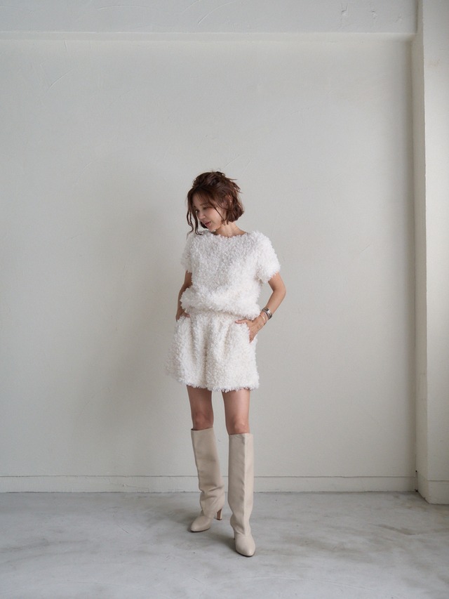 【新商品!!】Curly Fartop Bottoms カールファーボトム☆決済から1週間前後に順次発送いたします!!