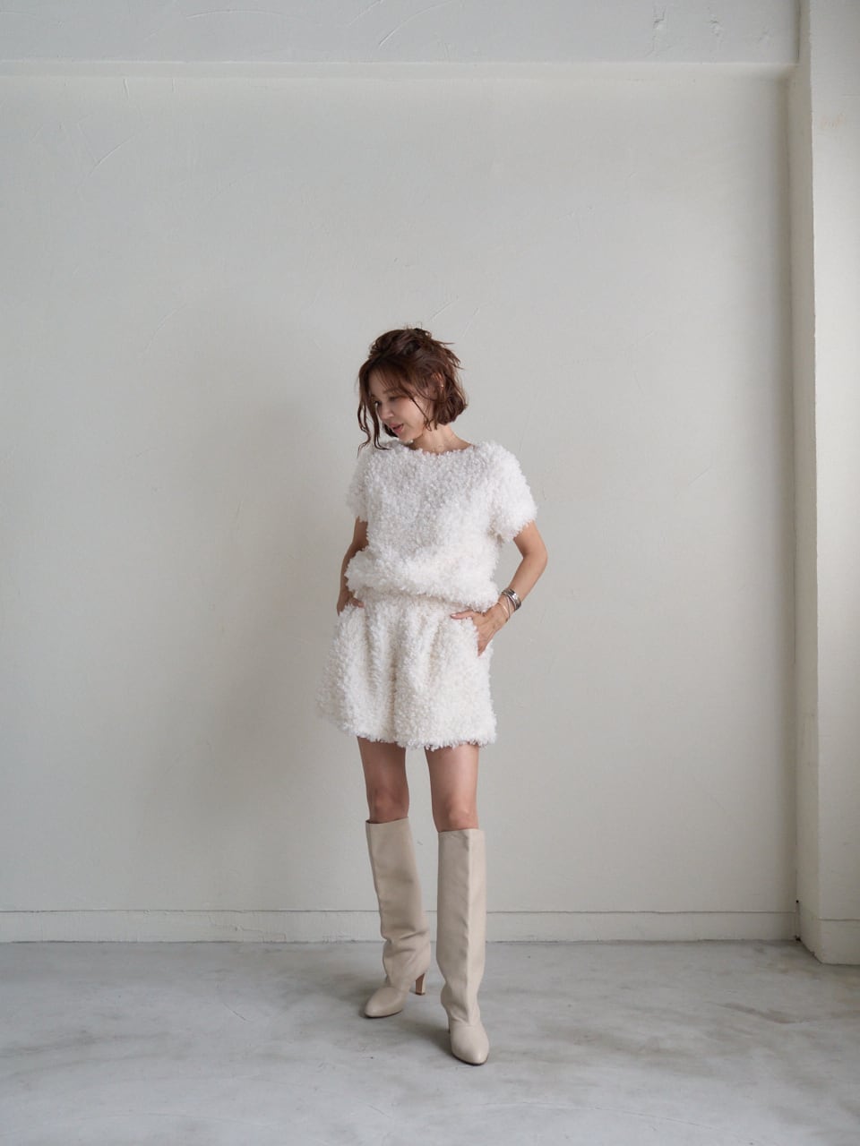 【新商品!!】Curly Fartop Bottoms カールファーボトム☆決済から1週間前後に順次発送いたします!!