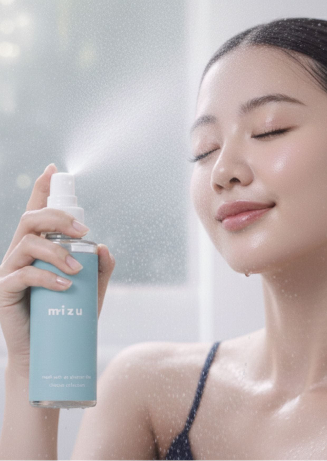 mizu.ミズドット]□夏肌専用イオンミスト□毛穴ケアと紫外線対策の新