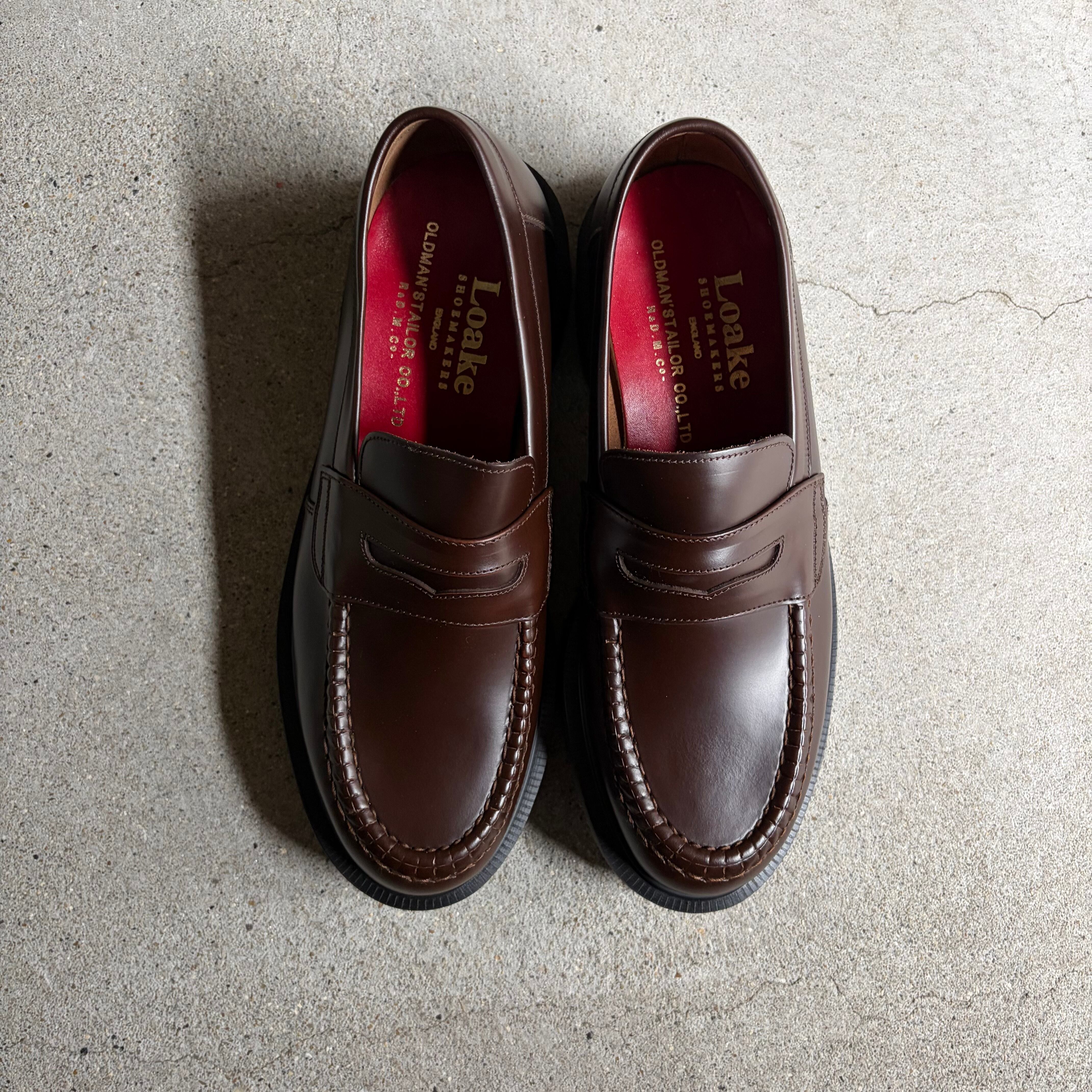 Loake×OLDMANSTAILOR／ローク×オールドマンズテーラー Coin Loafer