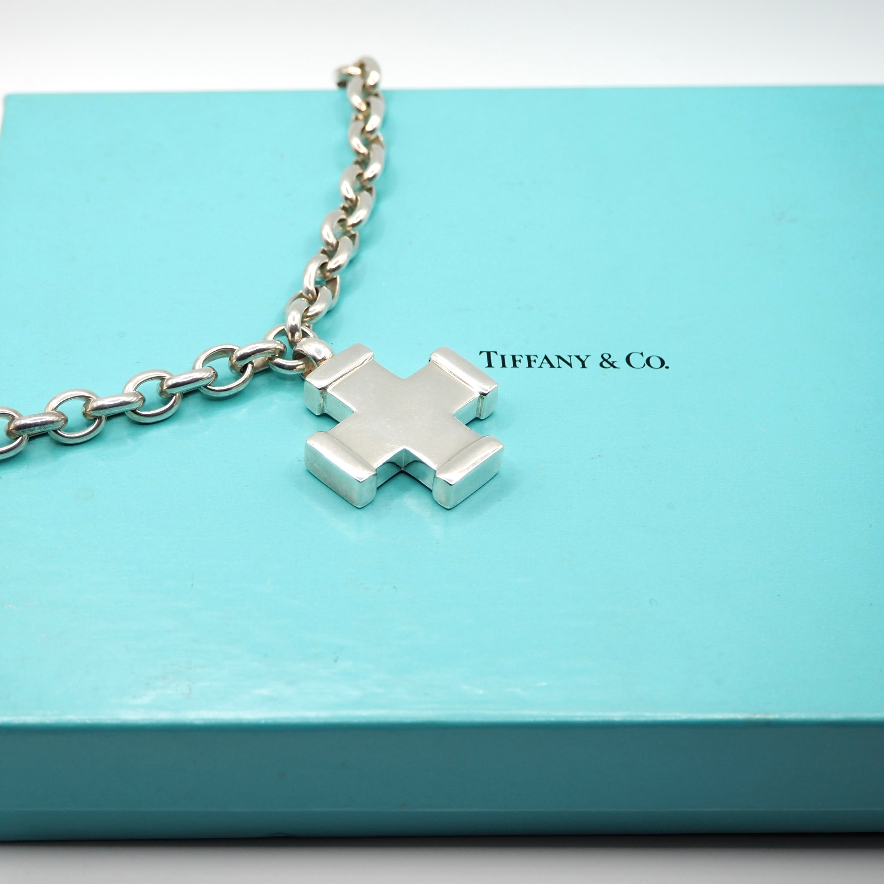 Tiffany&Co. ローマンクロス ネックレス シルバー925 ティファニー