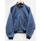 90s Ralph Lauren DENIM HARRINGTON JACKET Size M