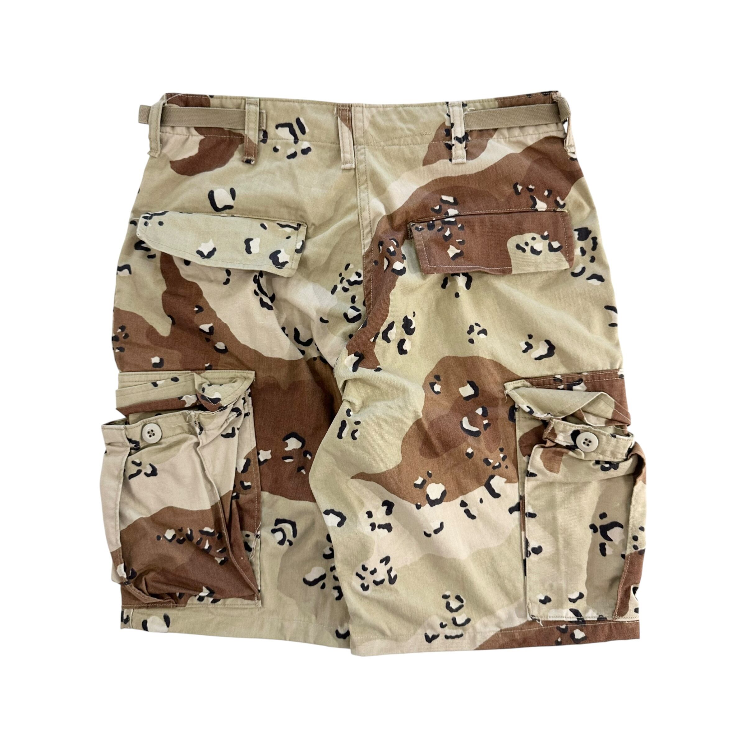 90s CHOCO CHIP CAMO SHORTS ① | BerBerJin Yuhodo