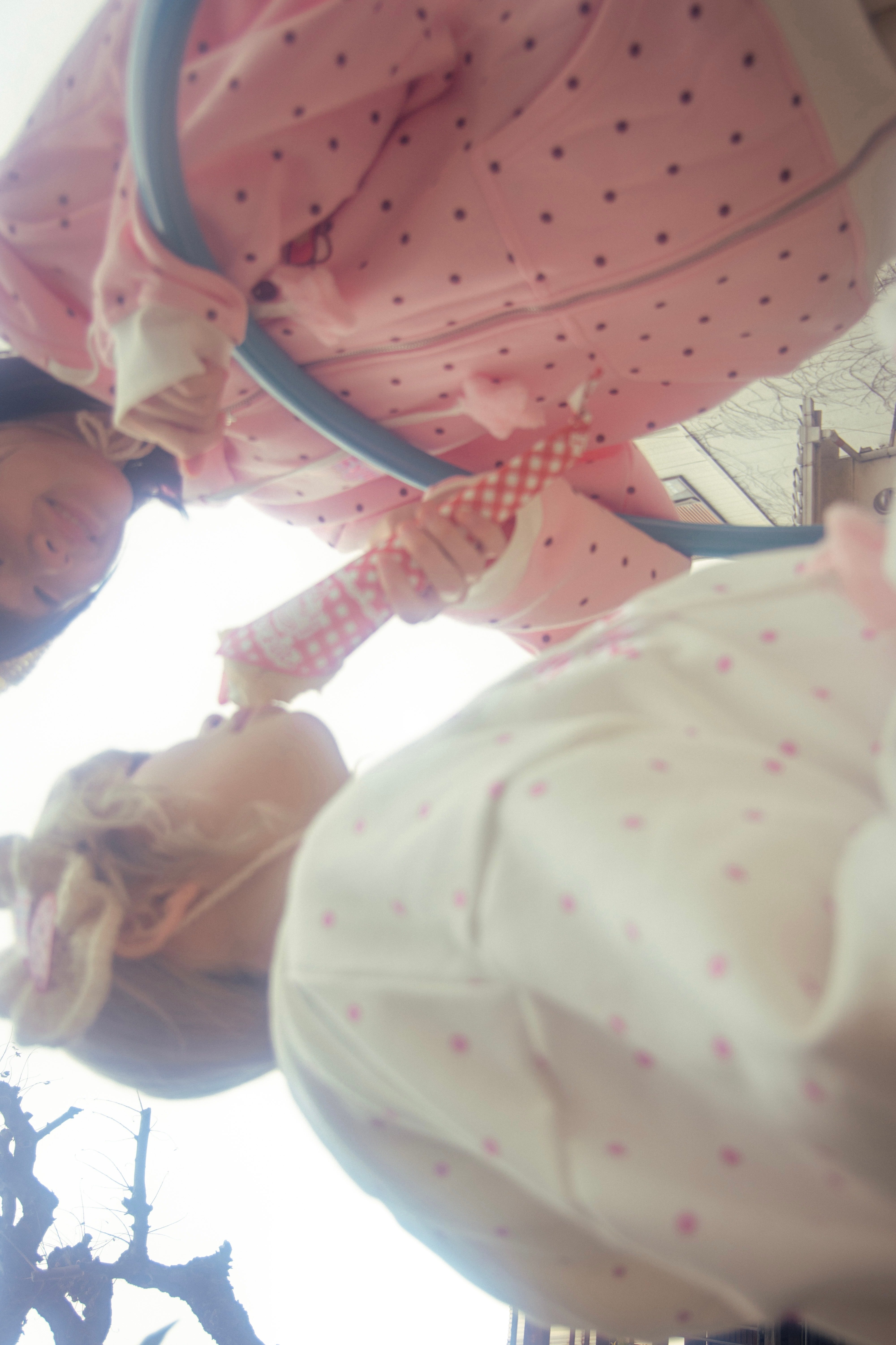 miimocha × HONWAKA】milky friends hoodie pink | ほんわか