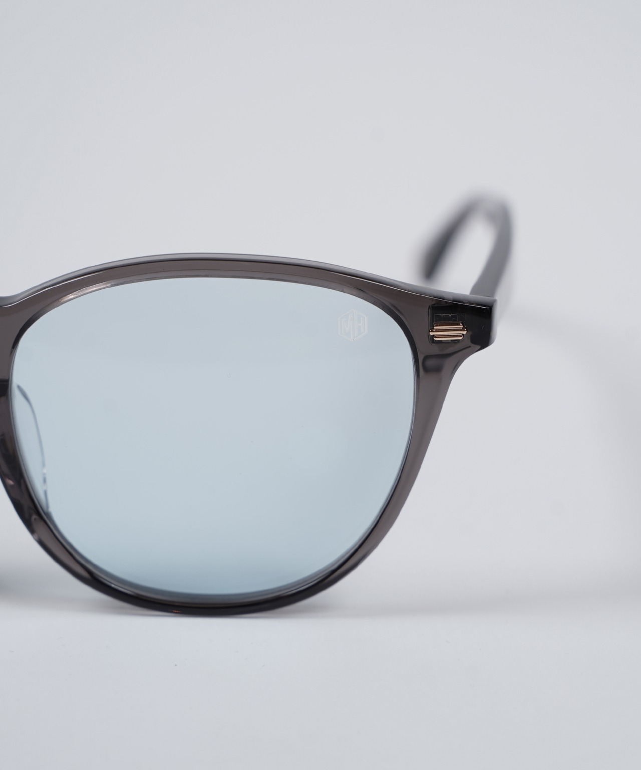 DARK GRAY FRAME SUNGLASSES［MHA001］