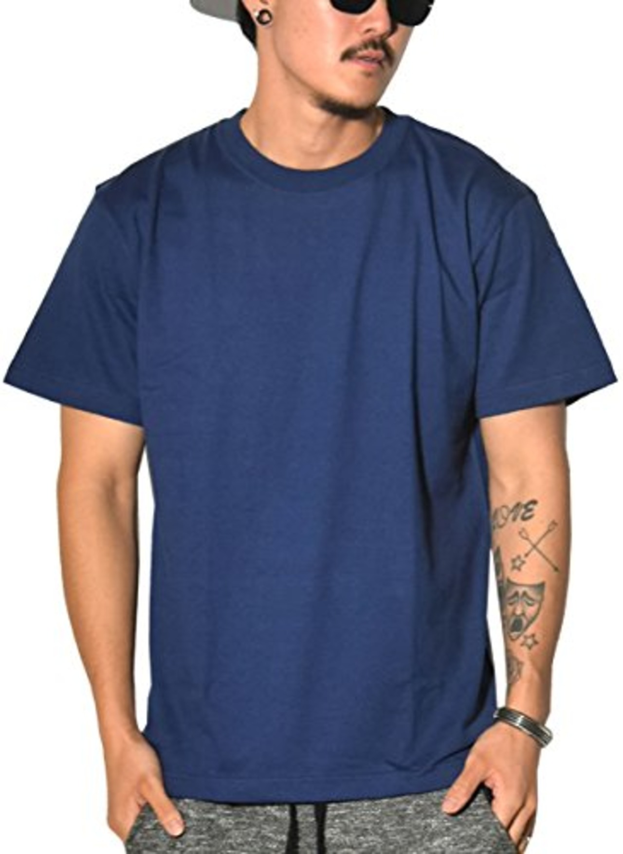 5.6オンス ハイクオリティーTシャツ 500101 インディゴ M