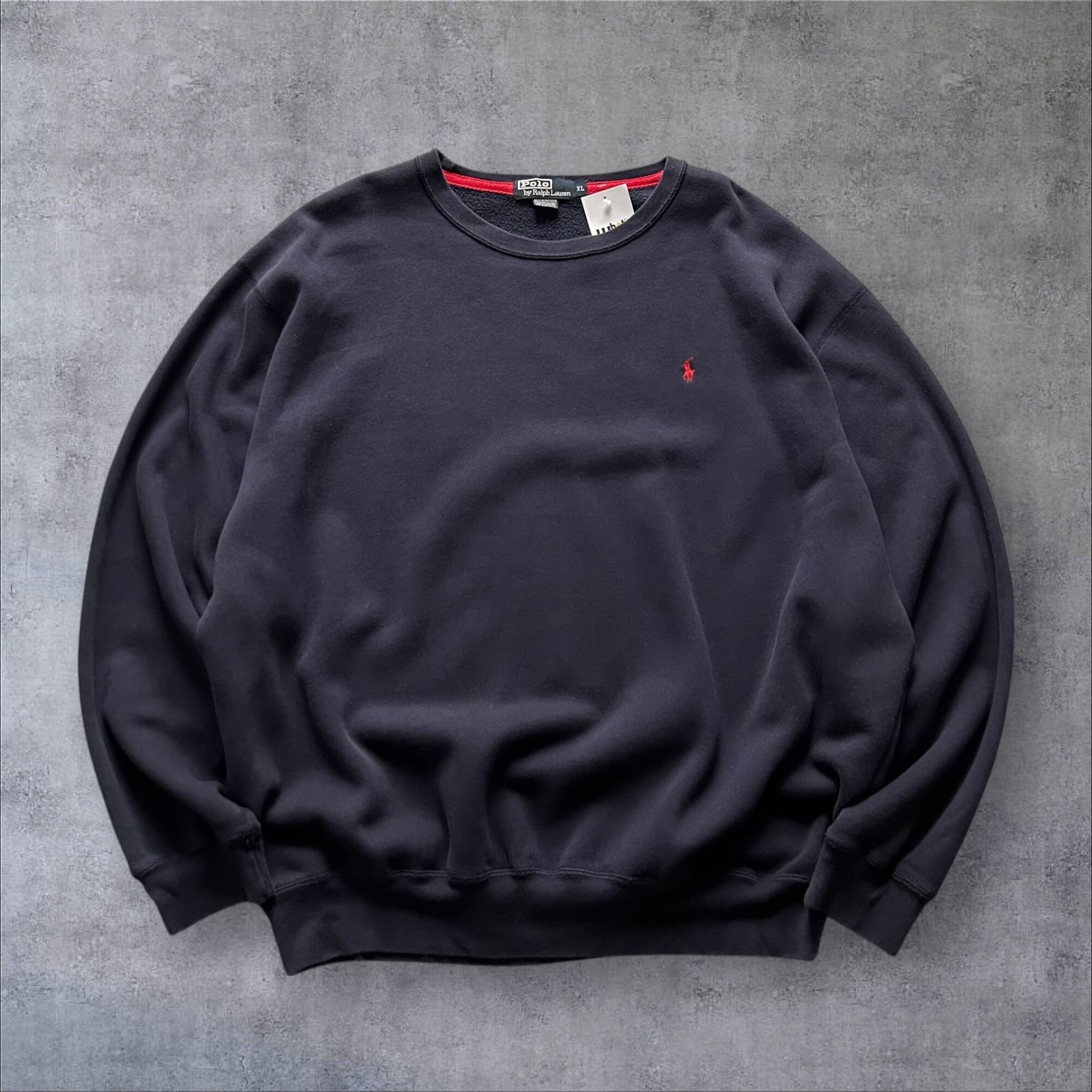 1990s Polo by Ralph Lauren Sweat "Navy"【高円寺店】