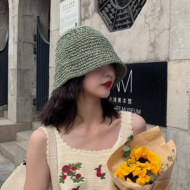 スタイルサマー 帽子 夏物 ビーチ ブラック・アイド・ピーズ39693361719