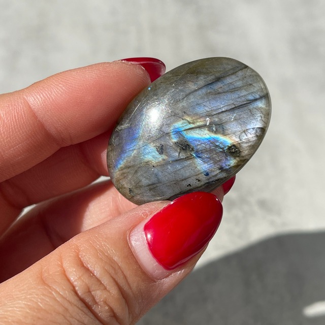 【ラブラドライト】カボション ① 鉱物 天然石 パワーストーン