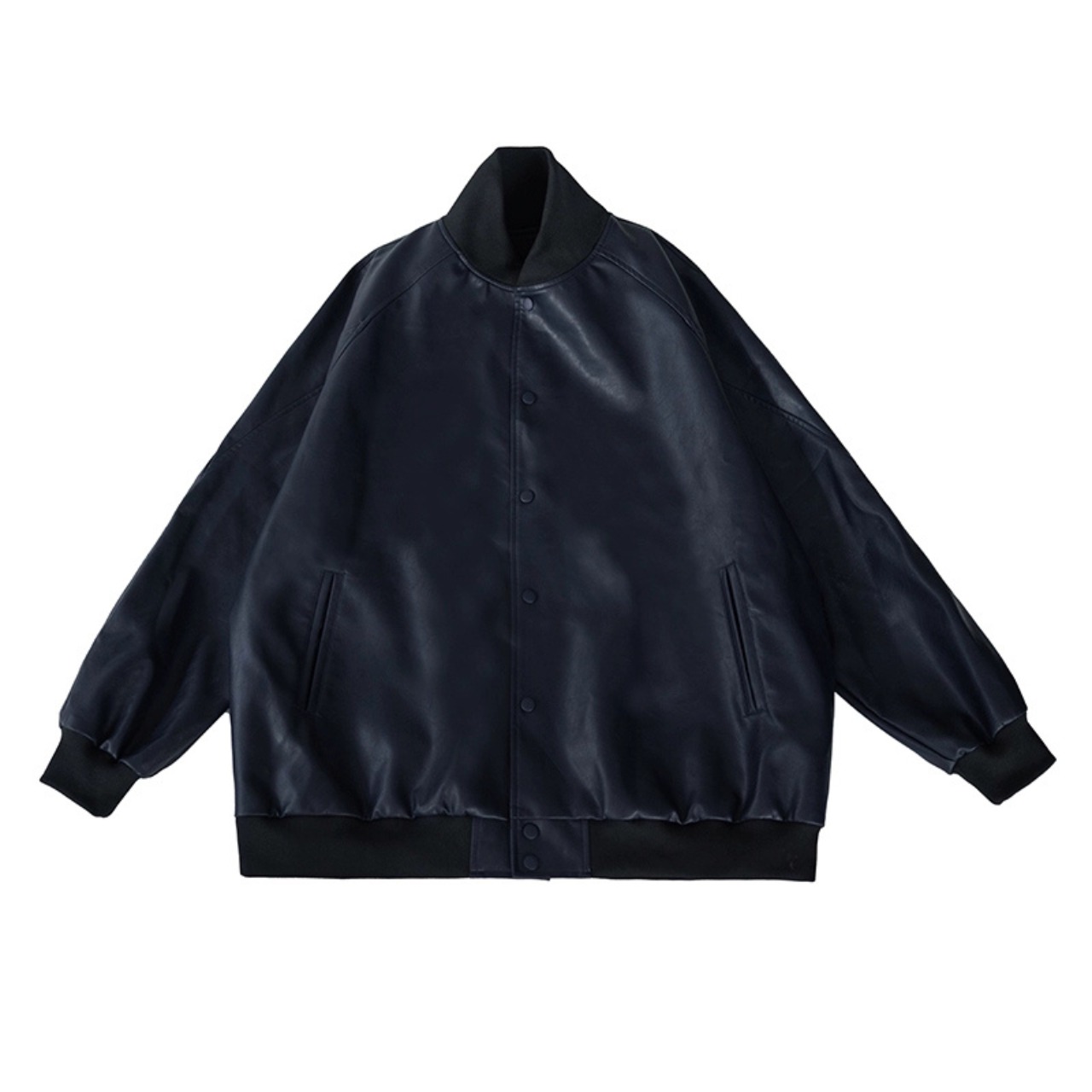 PUレザー ボンバー ジャケット　K5322 - 14