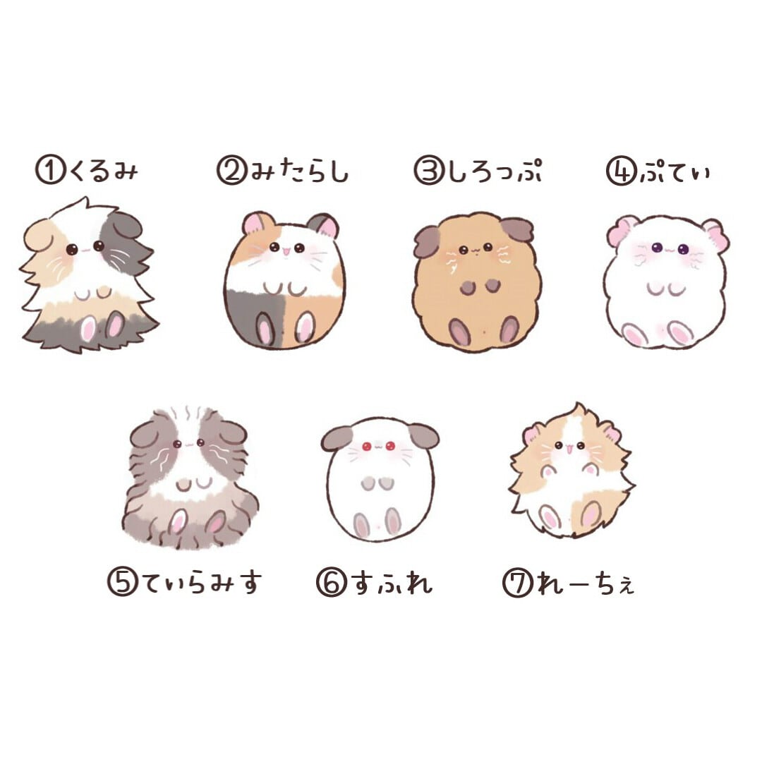 選べるモルちゃんず アクスタ | mofucafe