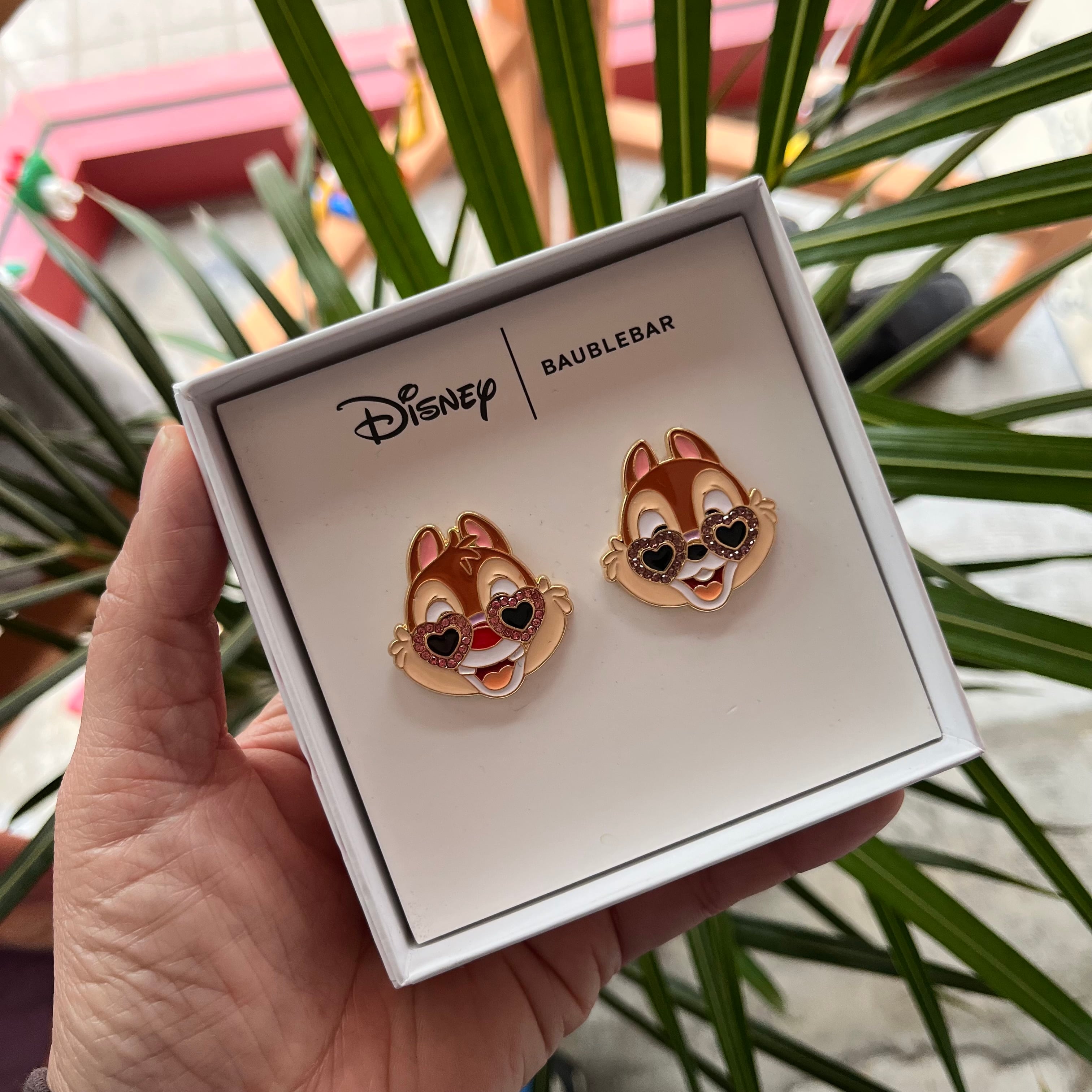 新品・未使用　Disney×BAUBLEBAR チップ&デール ピアス Disney x Baublebar Chip 'n' Dale Pierced Earrings | 古着屋mellow