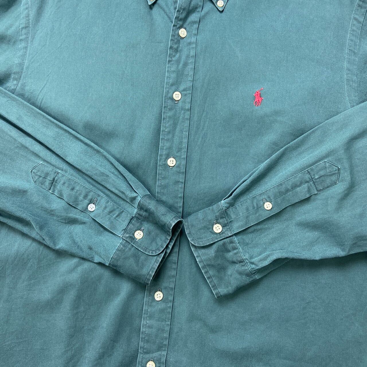 Ralph Lauren ラルフローレン 長袖 コットンツイルシャツ メンズXL