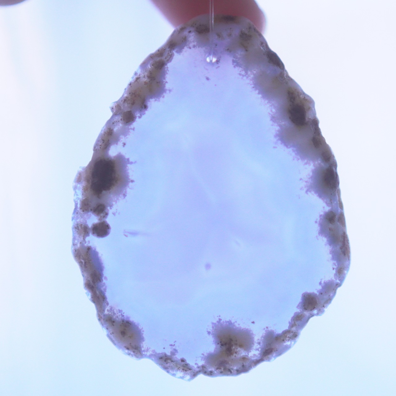 Blue Dream 03 - アゲートヒーリングチャイム / Agate Sun Catcher Wind Chime 265