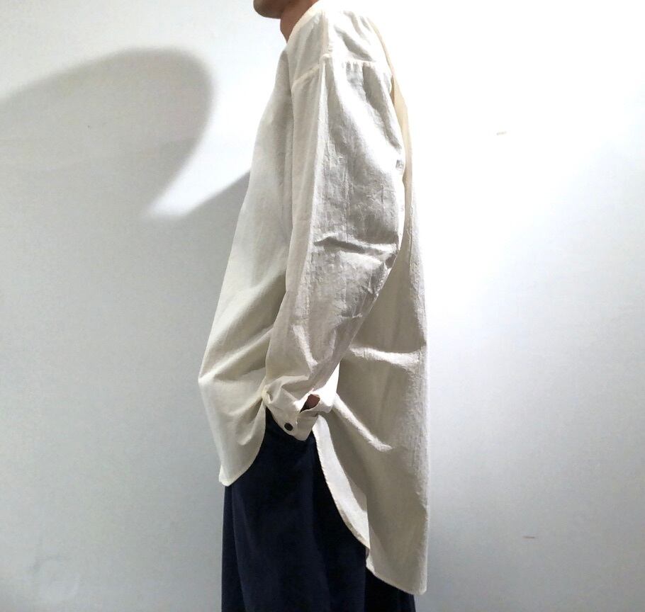 【未使用に近い】firmum フィルマム　シャツ　白　S