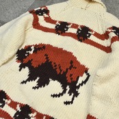60's~ cowichan sweater