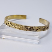 ヘビーウェイトロイヤルハワイアンバングル(M/Gold)