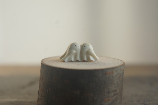 鹿角彫刻「兎角亀毛」鹿の角の小さいおばけ【８３】