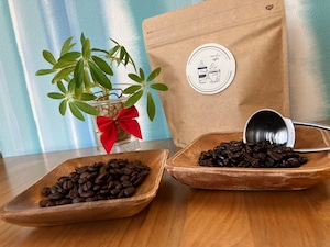 茅ヶ崎市内にお住まいの方限定！【豆・挽き豆】デカフェブレンド（エチオピア産×メキシコ産）深煎り200g