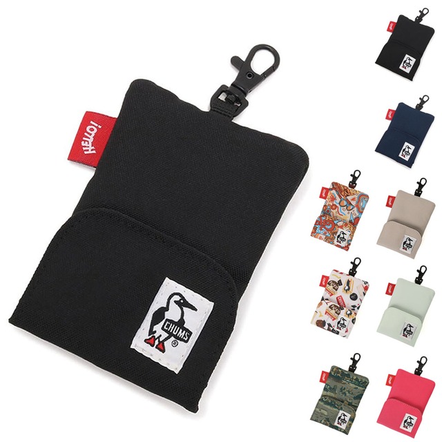 【ブラック】チャムス CHUMS リサイクルコインケース Recycle Coin Case CH60-3572