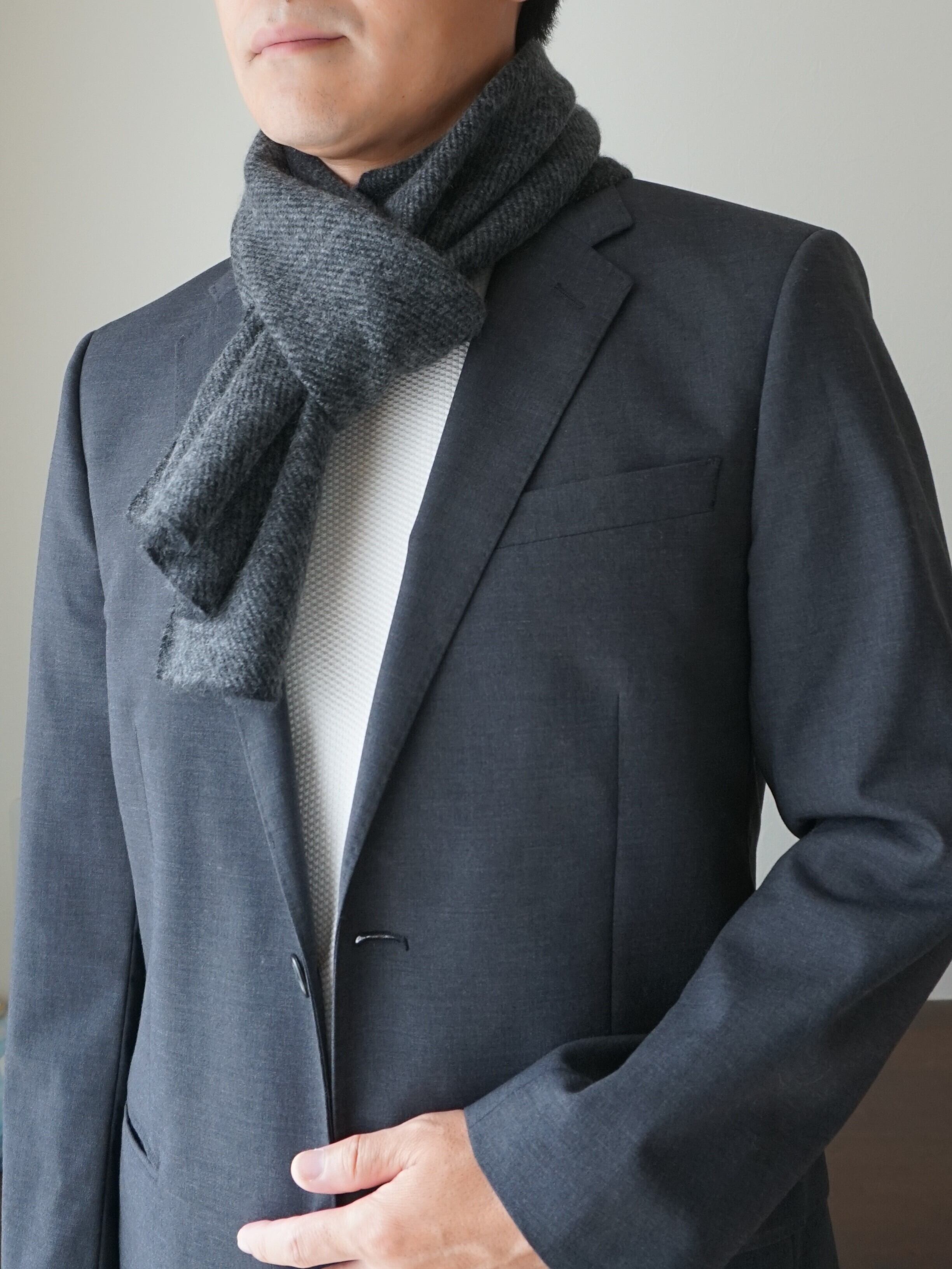 メンズカシミアマフラー | FASHFREN/ファッシュフレン