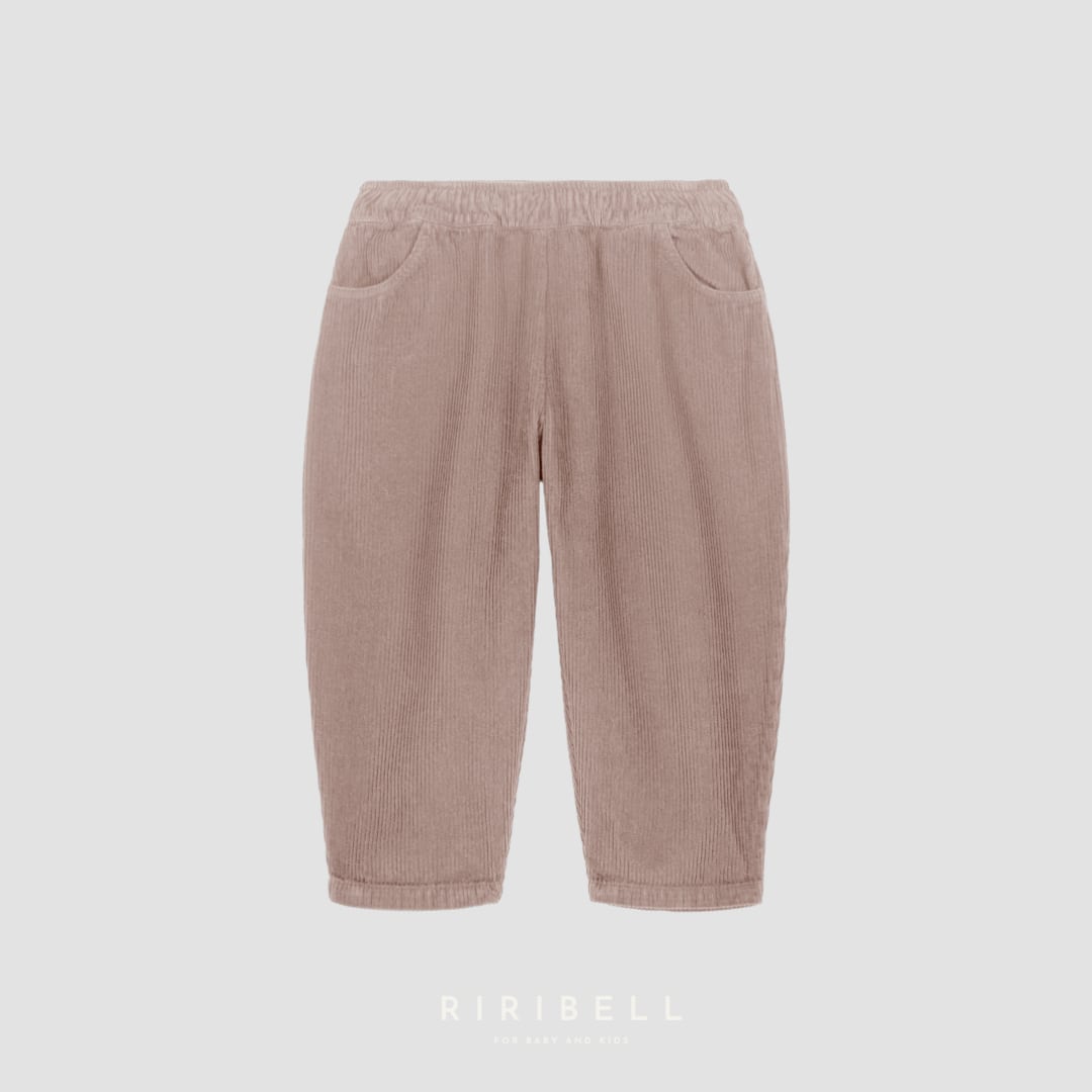 【STUDIO BOHEME】CARROT PANTS - LIGHT MAUVE <18M/24M>