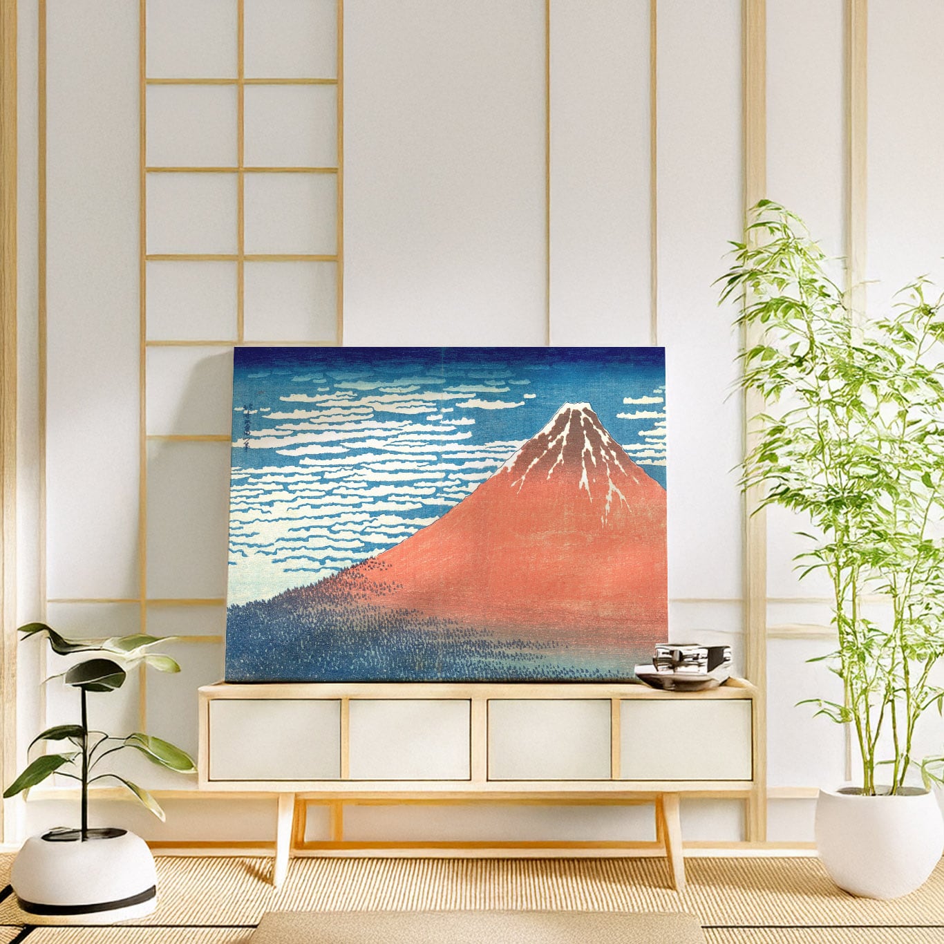 キャンバス画】 歌川国貞 ☆浮世絵☆ 豊国 歌舞伎 和 和風 壁紙