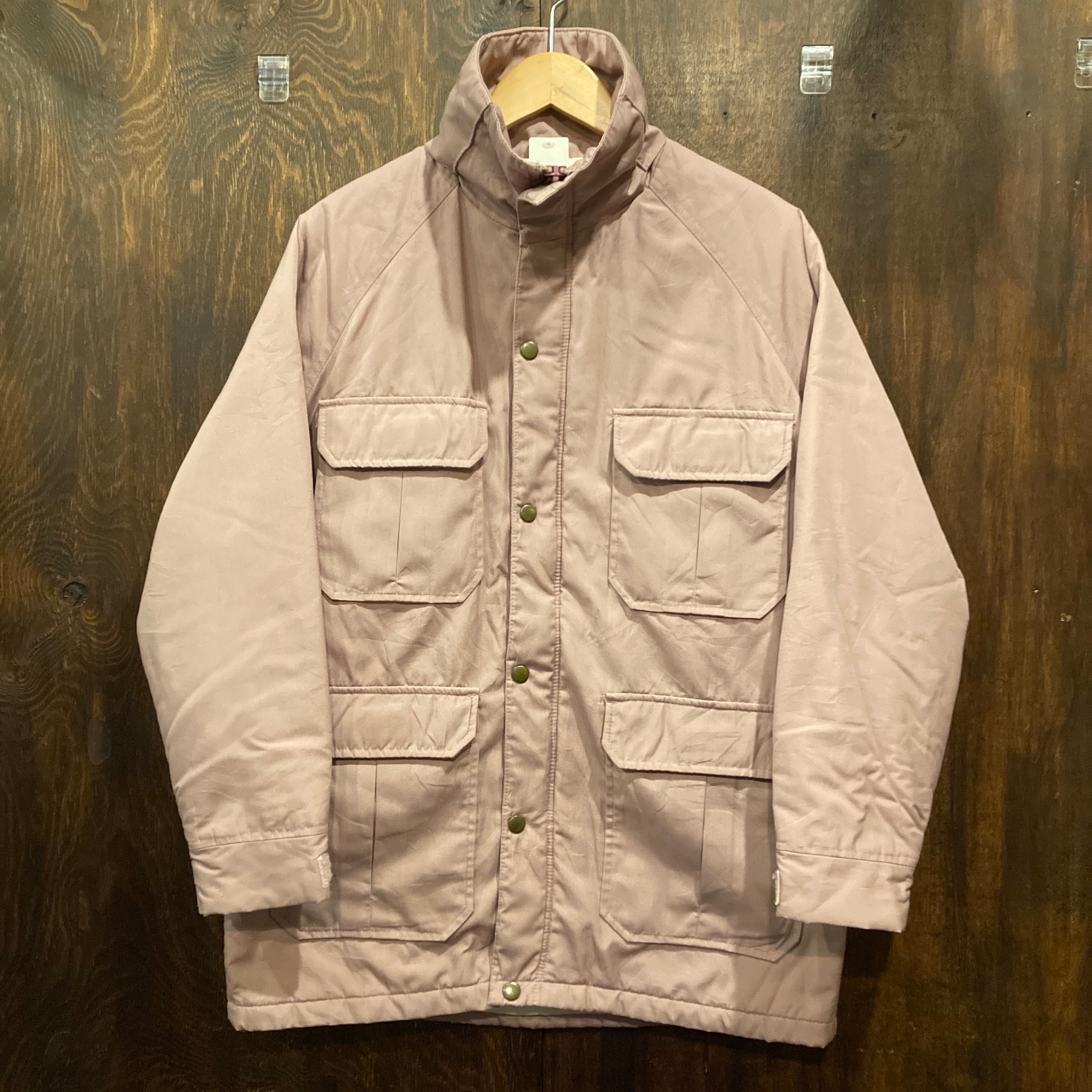 アメリカ古着 シープスキン ムートンベスト トグルボタン 80年代