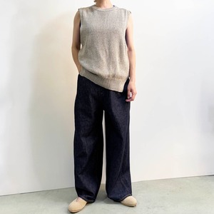 MORIKA モリカ 13ozムラ糸デニム BAGGY DENIM MR-PT6305B -ONE WASH-