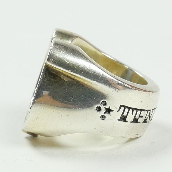 Size【13号】 TENDERLOIN テンダーロイン H.S RING SILVER/STONE