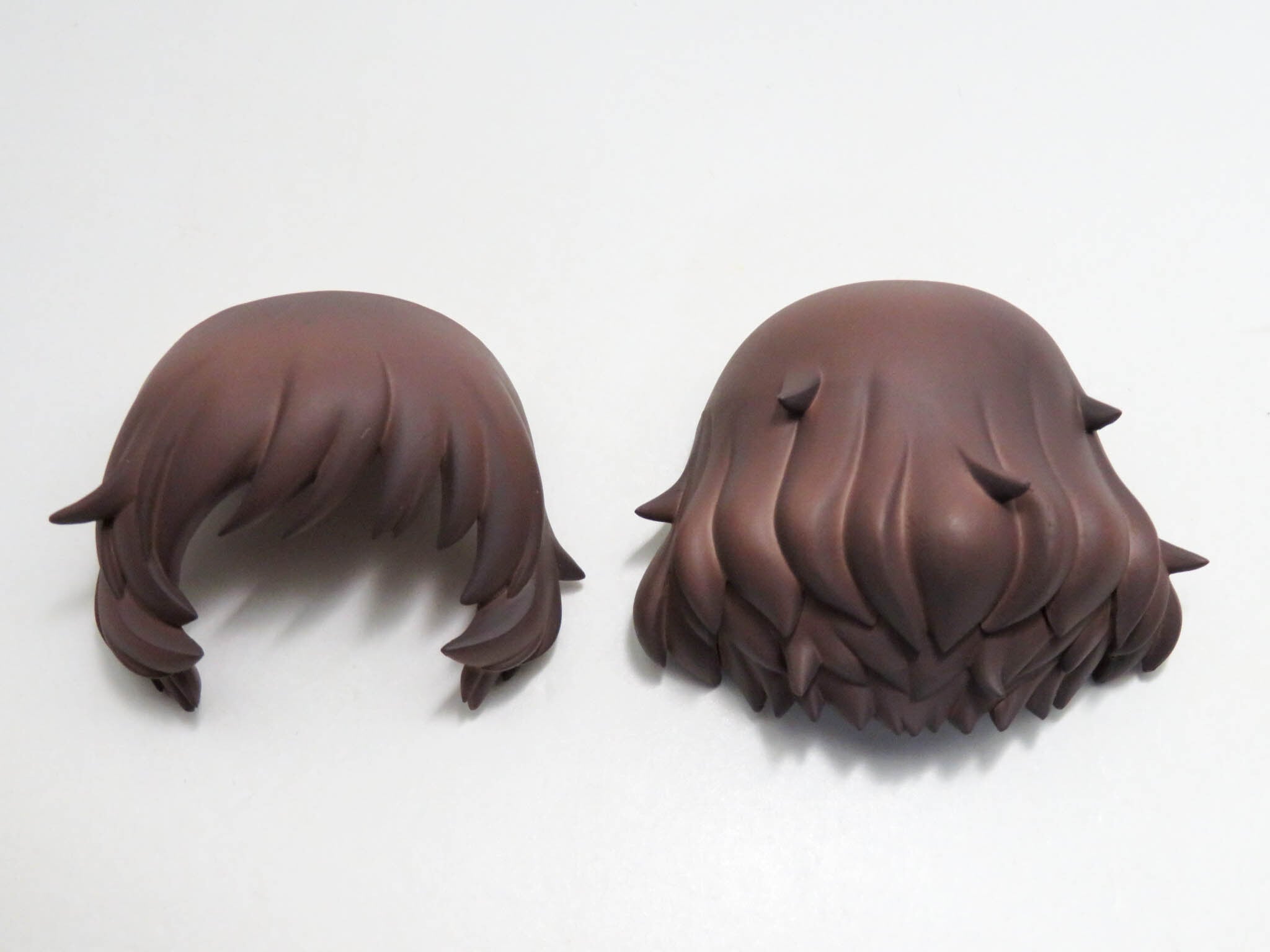 再入荷(A−ランク)【412】 秋山優花里 髪パーツ セミロング ねんどろいど