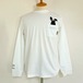 Shabby Chenille Embroidery Pocket L/S T-shirts　Off White