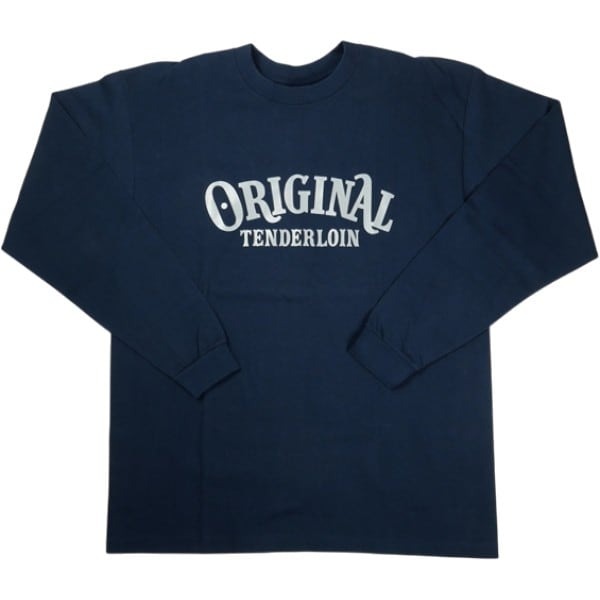 Size【XL】 TENDERLOIN テンダーロイン 直営店限定TEE L/S OT2 NAVY