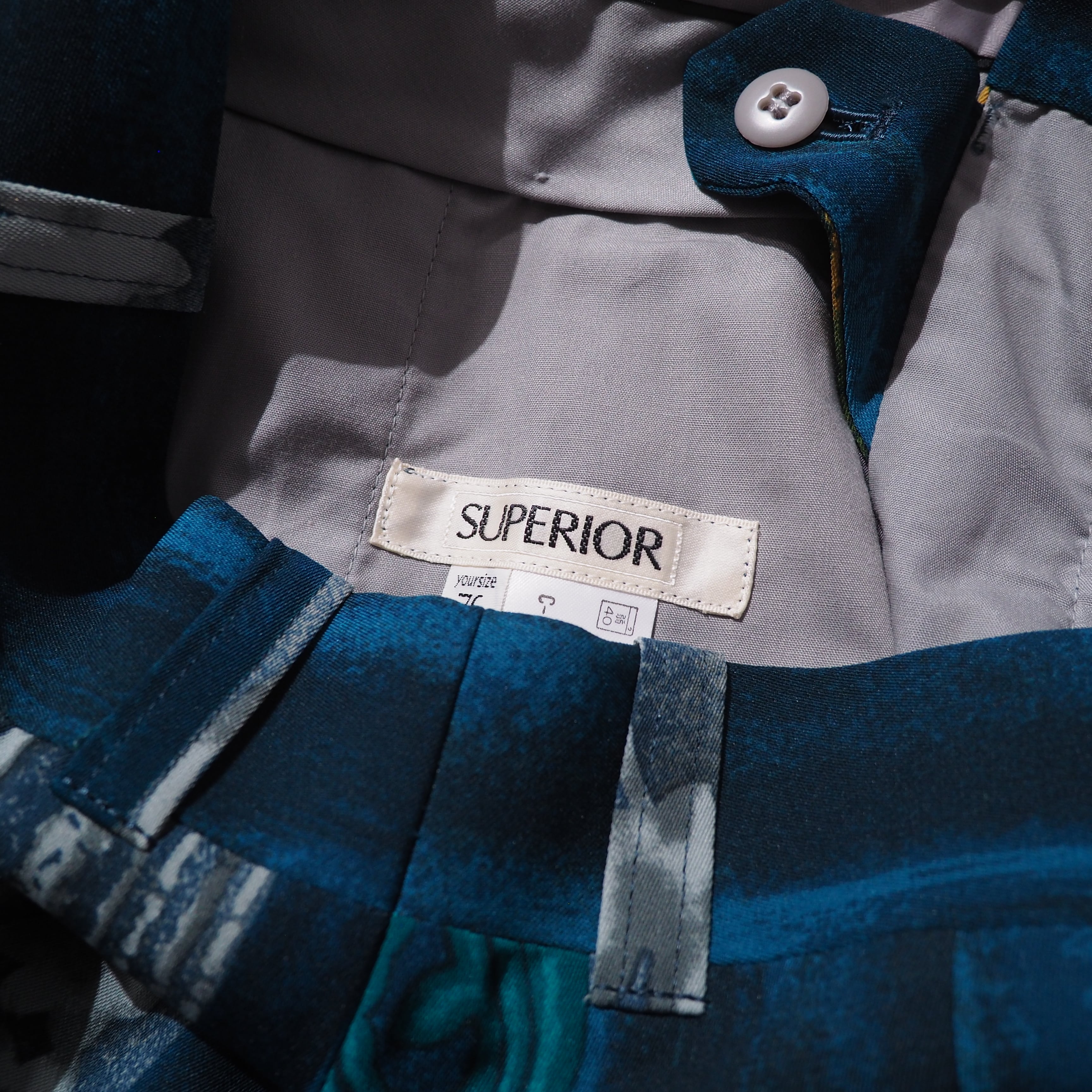 1990s Japanese Designers vintage three tuck Slacks pants