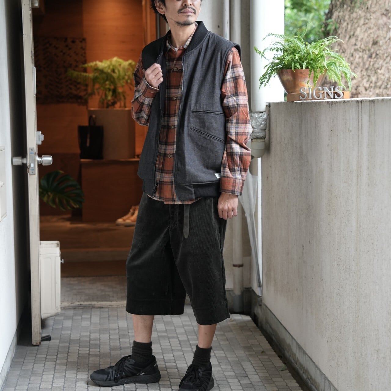 TUKI(ツキ) / WIDE SHORTS -o.d-(0167) | Signs