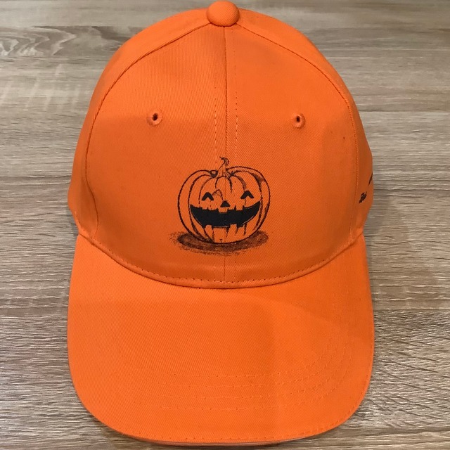 【 パンプキンプラス＋ 】Happy pumpkin パンプキン キャップ オレンジ