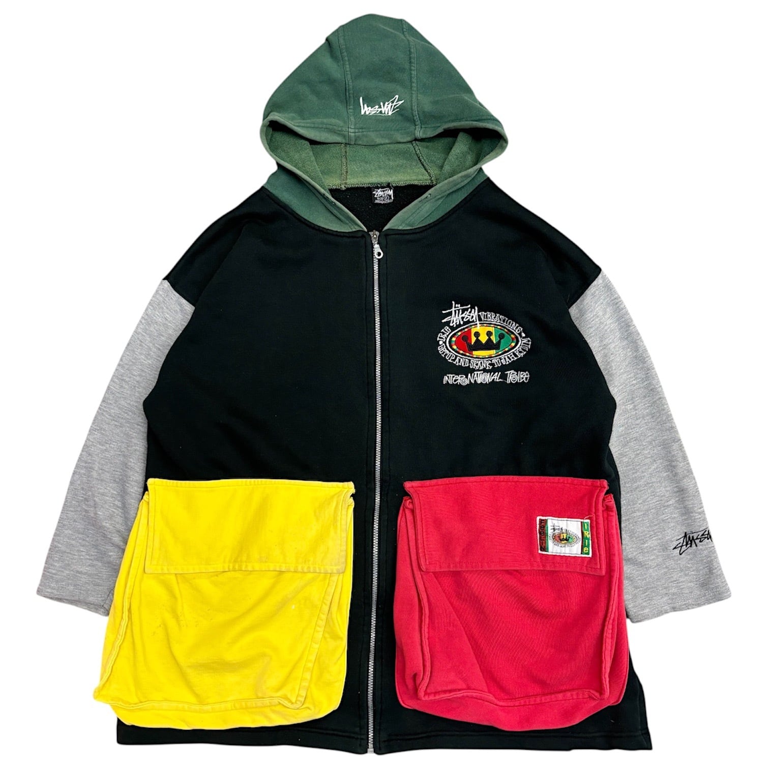 STUSSY FEELIN IRIE RASTA ZIP HOODIE | CLIMB SENDAI