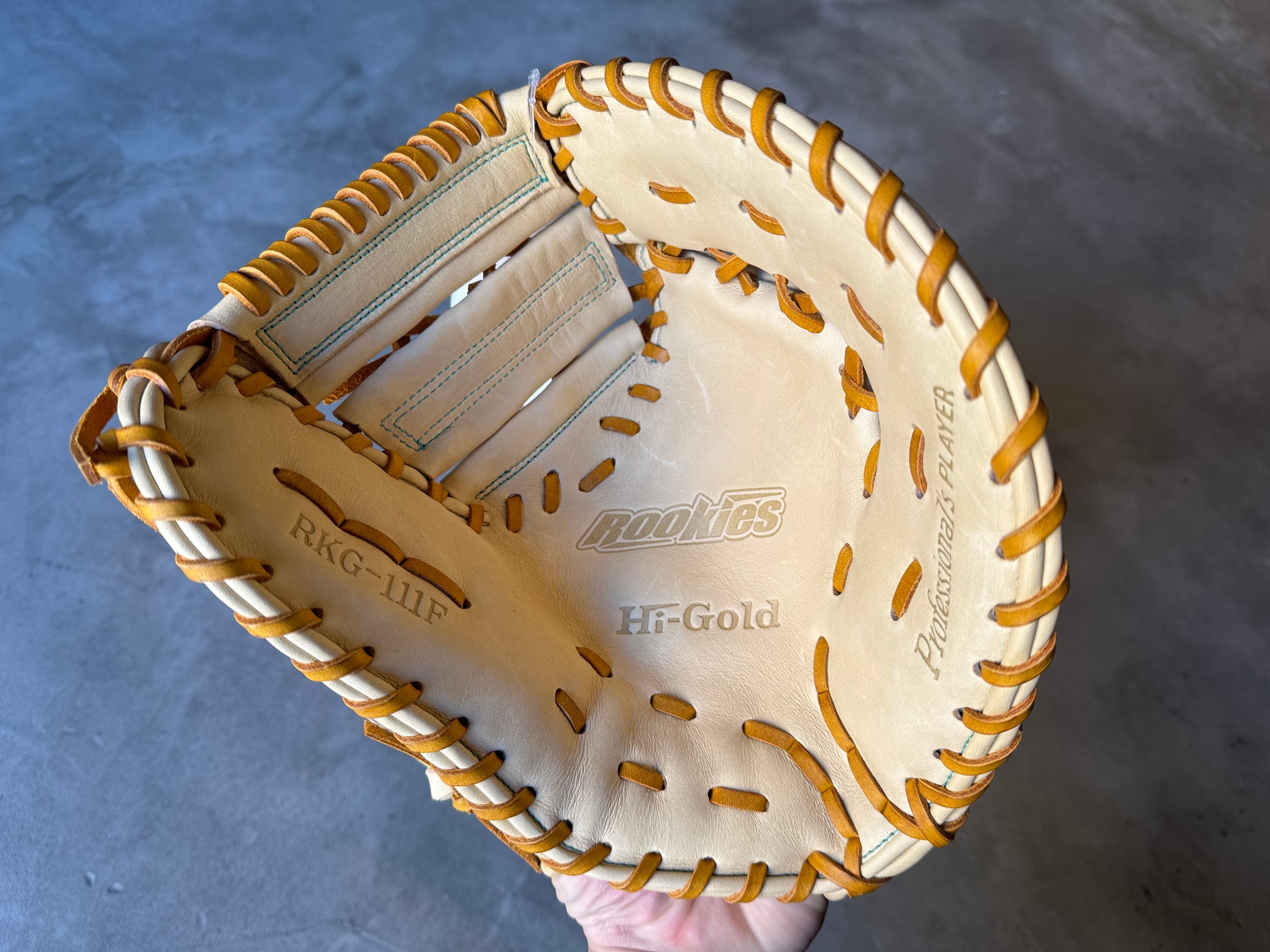 ROOKIES【Hi-GOLD】少年軟式用ファーストミット キャメル | 野球専門店