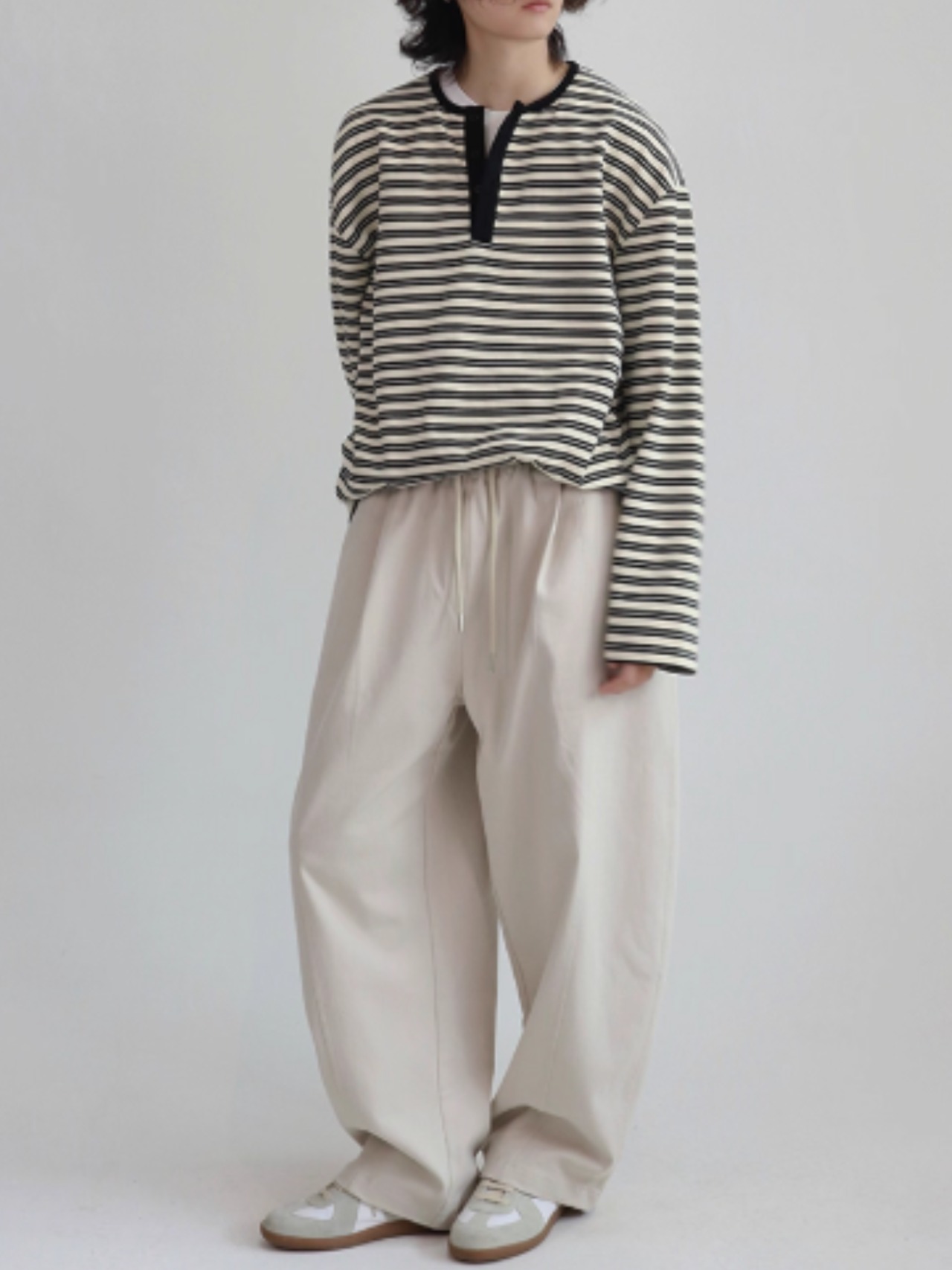 ヘンリーネックボーダーロングスリーブ  　TB1510・画像9