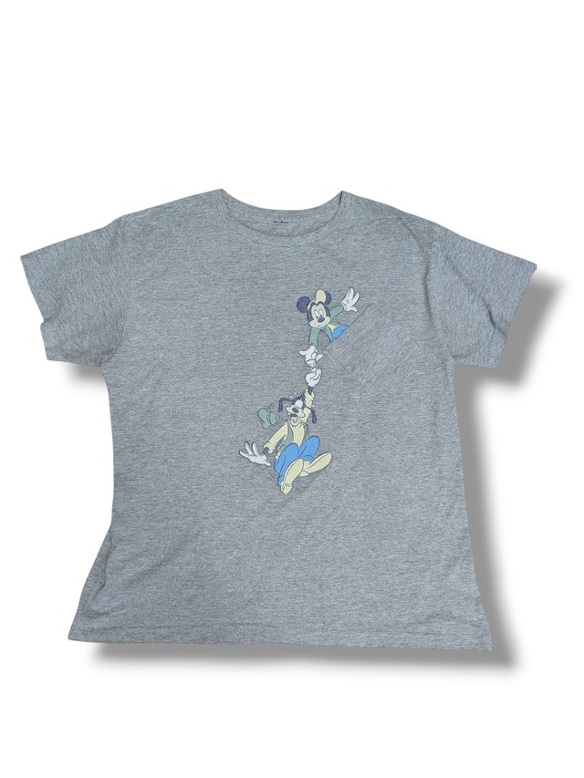90s Disney Mickey & Goofy Pocket Tee
