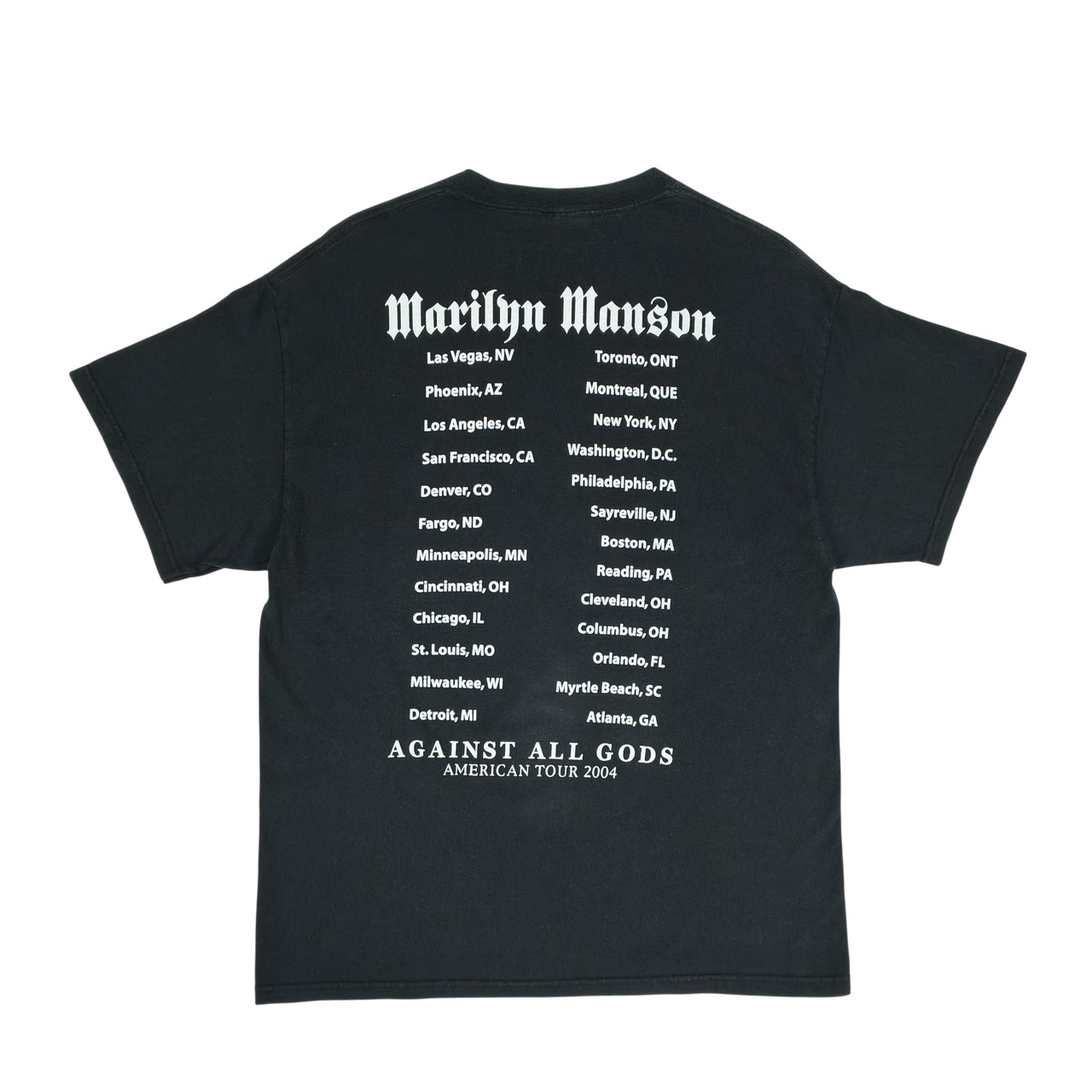 MARILYN MANSON 'LEST WE FORGET AMERICAN TOUR 00s' DELTA L 820