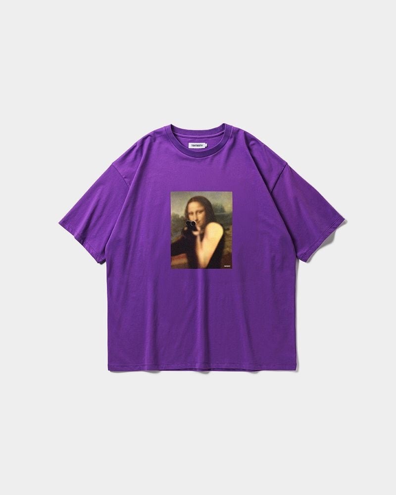 TIGHTBOOTH / MONALISA S/S T-SHIRT / PURPLE